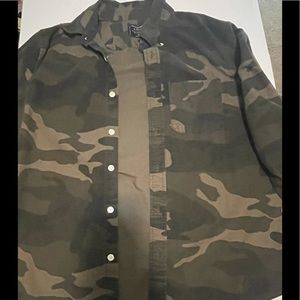 Casual button down A&F shirt